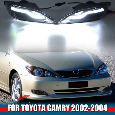 #ad Pair For Toyota Corolla 2005 08 Camry 2002 04 Front LED Fog Light Lamp Assembly $68.99