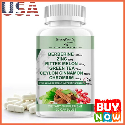 #ad #ad Berberine Supplement With Ceylon Cinnamon Support Immunity Function Heart Health $18.98