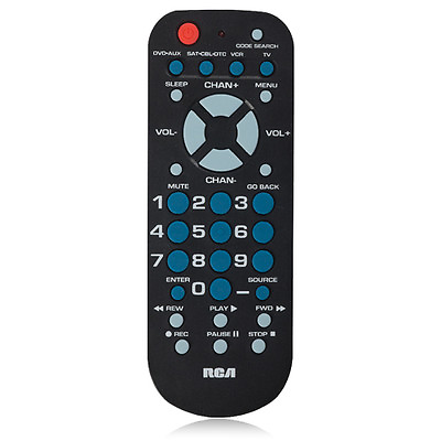 #ad RCA Universal Device Remote Control with 4 Function RCR504 $7.99