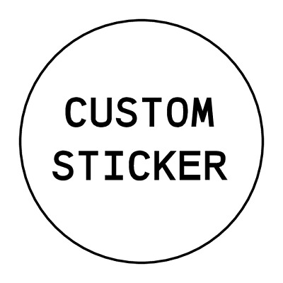 #ad custom personalized stickers labels tags envelope seals customized round $3.75