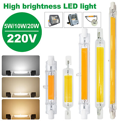 #ad R7S LED 78 118 189mm LED Flood Light Replacement Halogen Lamp Corn Bulb Light $8.54