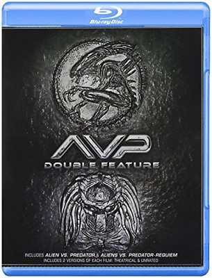#ad AVP Double Feature: Alien vs. Predator Aliens vs. Predator: Requiem New Blu r $11.62