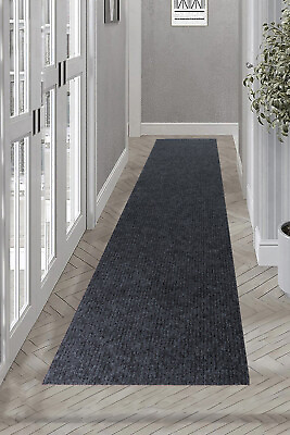 #ad Outdoor Grey Non Slip Hallway Entrance Runner Rug Size By Ft $99.95
