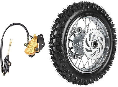 #ad 12quot; Rear Back Wheel 80 100 12 Tyre Rim Disc Brake Pit Dirt Bike 110cc 125cc SSR AU $149.46