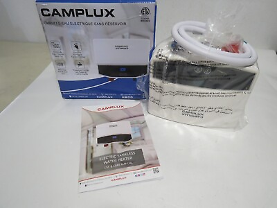 #ad Camplux Tankless Water Heater Electric with LED Display 120V TE04 $107.98