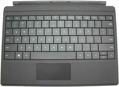 #ad Microsoft Surface 3 Type Cover Backlit Keyboard Fits Surface 3 10.8quot; Black $29.95