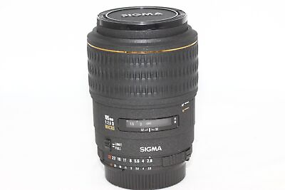 #ad Near Mint SIGMA 105mm F2.8 D EX DG MACRO AF Lens for Nikon AF Mount From US $135.00
