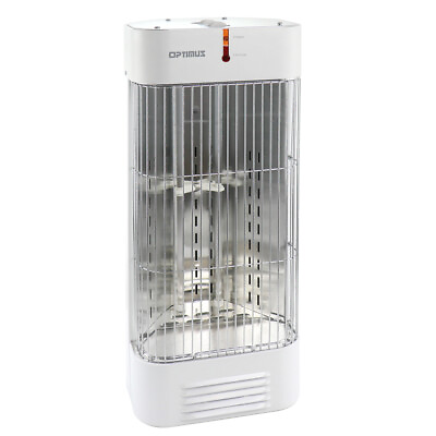 Optimus H 5230 Tower Quartz Radiant Heater White 1500W Ultra Quiet Operation $122.57