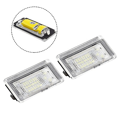 #ad Car License Plate Light Auto Bulb Exterior Replacement 2pcs 18 LED New $13.72