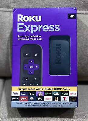 #ad Roku Express HD Streaming Media Player $17.99