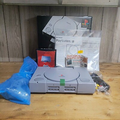 #ad Playstation 1 New Open Box SCPH 1001 First Generation Collectors piece $1200.00