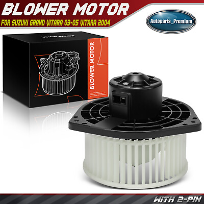 #ad Heater Blower Motor w Fan Cage for Suzuki Grand Vitara XL 7 V6 2.5L 2.7L Front $35.99