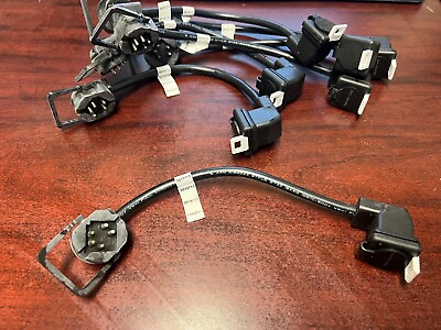 #ad Set of 7 Hussmann OEM 0515713 Harness LED Light Adapter 5 Pin Shelf Case Wires $225.00