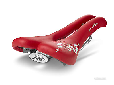 #ad NEW Selle SMP DRAKON Saddle : RED MADE IN iTALY $249.00