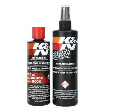 #ad Kamp;N Air Filter Cleaning Kit: Aerosol Filter Cleaner and Oil Kit; Restores Engine $22.60