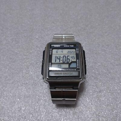 #ad CASIO Wave Ceptor WV 59J World Time Square Wristwatches B3906 $69.25