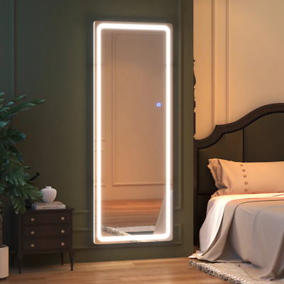 #ad Oakleaf Modern amp; Contemporary Lighted Full Length Mirror $190.22