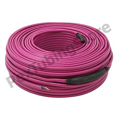 #ad 69 87 sqft Electric Radiant Floor Heating Cable 262 ft 120V 1440W $153.95