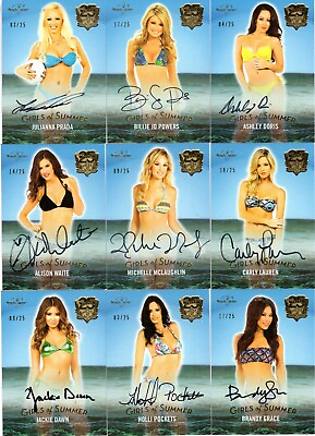 #ad 2019 Benchwarmer 25 Years Auto JACKIE DAWN 09 25 Girls of Summer AUTOGRAPH Rare $7.99