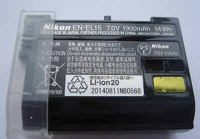 #ad NEW GENUINE Nikon EN EL15 Battery For Nikon D800 D810 D850 D7000 D7100 D7200 $24.99