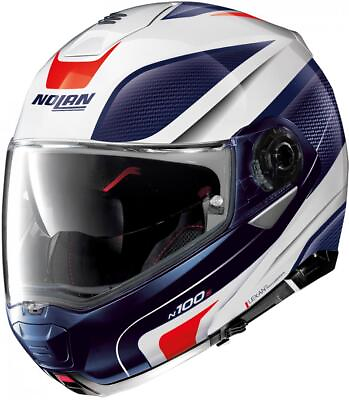 #ad Nolan N100 5 Orbiter 74 Metal White Modular Helmet New Fast Shipping $247.59