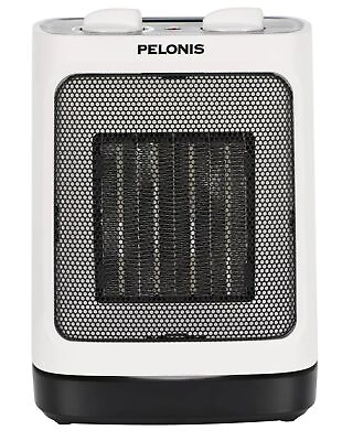#ad Portable Ceramic Electric Oscillating Fan Heater White Hot Air Fan Space Heater $31.99