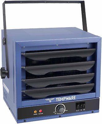 #ad Electric Garage Heater 5000 Watt Ceiling Mount Shop Heater with 3 Heat Levels $144.99