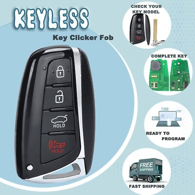 #ad Replacement For Hyundai Genesis 2015 17 Keyless Remote Key Fob 95440 B1210B1200 $33.90