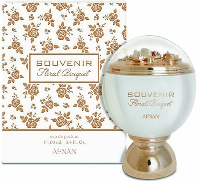 #ad Souvenir Floral Bouquet by Afnan perfume EDP 3.3 3.4 oz New in Box $31.59
