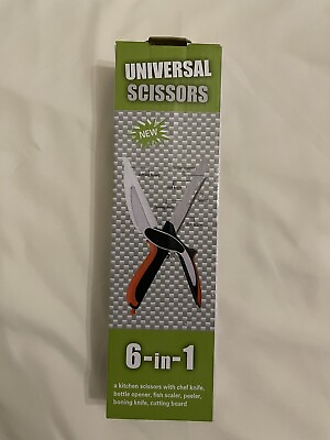 #ad Universal Scissors Six In One Kitchen $10.99