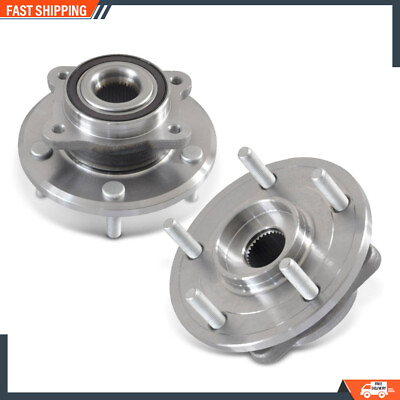 #ad Pair 2 Front Wheel Bearing And Hub Assembly New For 09 20 Dodge Journey 5 Lugs $62.99
