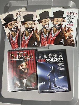#ad Lot The Red Skelton Show: The Early Years 1951 1955 New DVD Boxed Set Plus 2 $23.99
