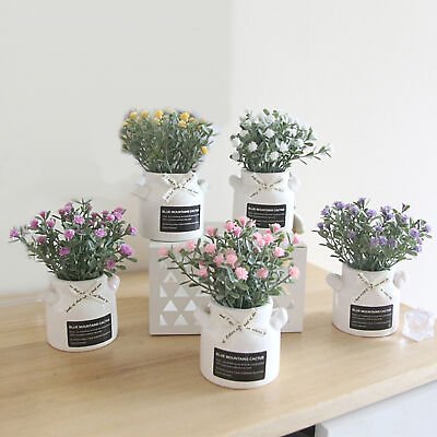 #ad Artificial Flower Bonsai Reusable Diy Craft Imitation Flower Photograph Prop $11.31