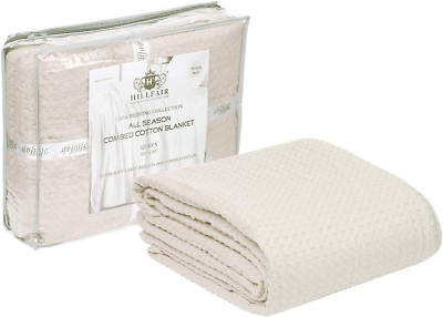#ad 100% Combed Cotton Blanket– King Size Bed Blankets– Warm Soft All Season Breatha $67.64