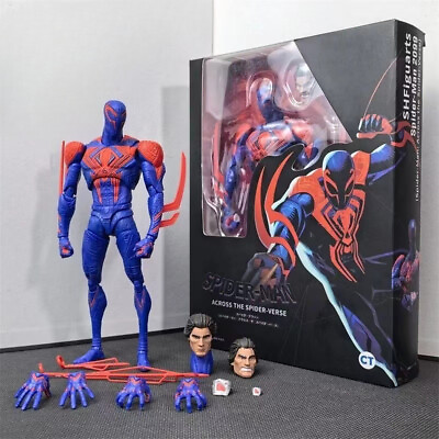 #ad New S.H.Figuarts Spider Man 2099 Across The Spider Verse Action Figure CT Ver. $33.00