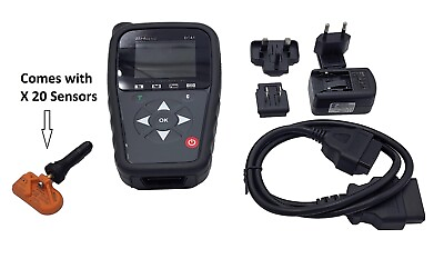 #ad HUF TPMS DT41 TOOL amp; 20 DUAL BAND SENSORS BUNDLE ALL WIRES AND PLUGS. $525.00
