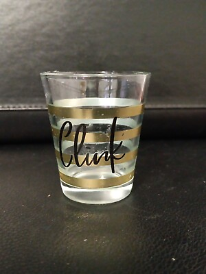 #ad quot;Clinkquot; Shot Glass Whiskey Shot Cup $5.95