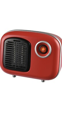 #ad Soleil Personal Ceramic Mini Heater 250W Indoor RED Model MH 08R $23.55