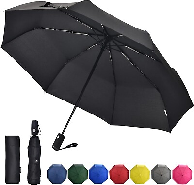 #ad Inverted Umbrella Reversefolding umbrella Black $14.99