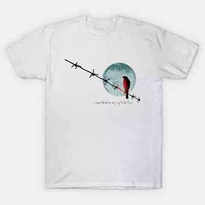 #ad Vintage Leonard Cohen T Shirt Bird on the Wire I Have Tried In My Way To Be Free $22.99