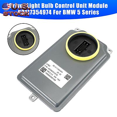 #ad Driver Light Bulb Control Unit Module 63117354974 For BMW 5 Serie YU $136.69