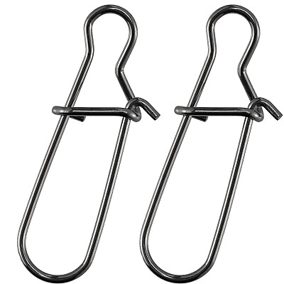 #ad 50 100pcs Fishing Snaps Duo Lock Snap 25 220Lb Stainless Steel Quick Change Clip $8.99