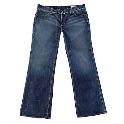 #ad Vintage Polo Ralph Lauren Kelly Bootcut Jeans Womens 36x31 Blue Medium Wash Y2K $21.99