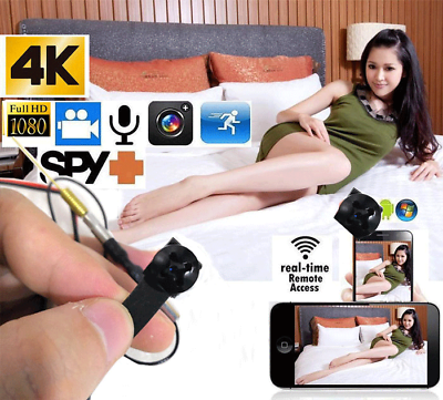 WiFi IP HD 4K DIY screws Micro Camera Home nanny Wireless network 1080P Tiny Cam $42.50