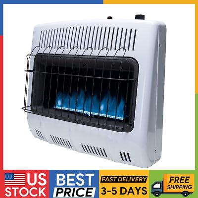 #ad 30000 BTU Vent Free Blue Flame Natural Gas Heater MHVFB30NGT US Stock $188.66