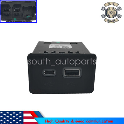 #ad 1x USB N USBC Port Receptacle 13529873 For Acadia Escalade Cadillac XT4 2019 22 $38.17