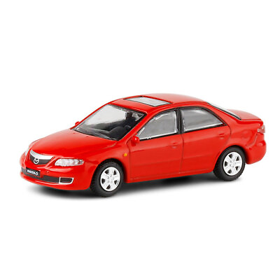 #ad 1:64 2011 Mazda 6 Model Car Diecast Toy Cars Boys Gifts Collection for Men Red $18.35