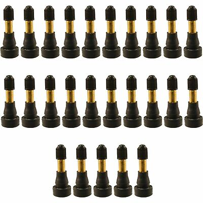 #ad 25pcs TR 600HP Snap In Tire Valve Stems High Pressure 1 1 4quot; Kit Universal $13.90