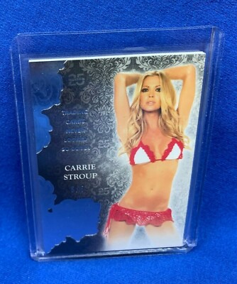 #ad CARRIE STROUP 2019 Benchwarmer 25 Years Silver Foil Premium Base 5 $16.99