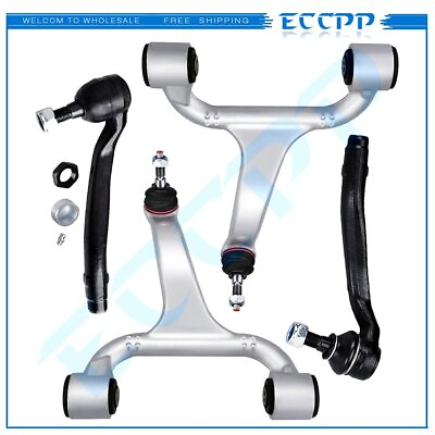 #ad Fits ML Series ECCPP 4x Kit Upper Control Arms Ball Joints amp; Outer Tie Rod Ends $109.91